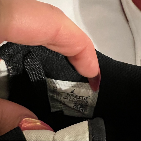 WHITE/BLACK-GYM RED AIR JORDAN LEGACY 312LOW (GS) - Picture 5 of 7